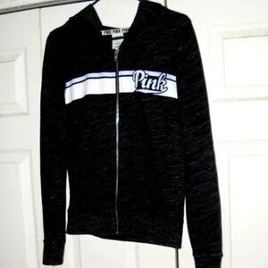 PINK Victoria's Secret Zip Up Hoodie Womens Size S/P